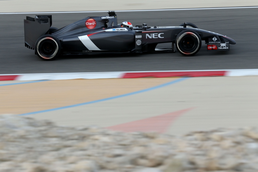 Fra siden er den ganske nydelig
(Foto: Sauber F1)